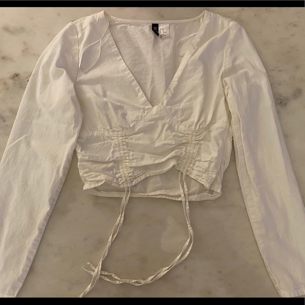 Brand new Corset -stye- V-neck shirt